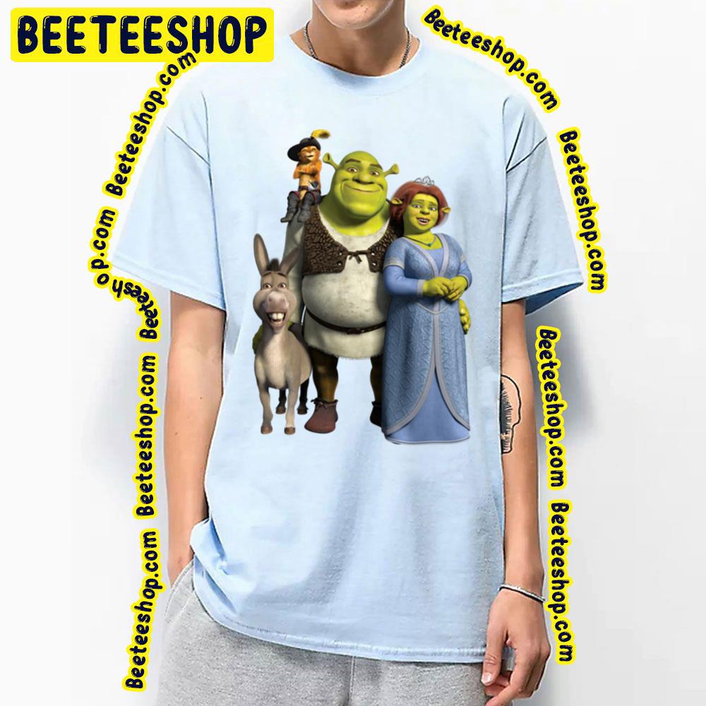 The Shrek Family Trending Unisex T-Shirt The Shrek Family Trending Unisex T-Shirt