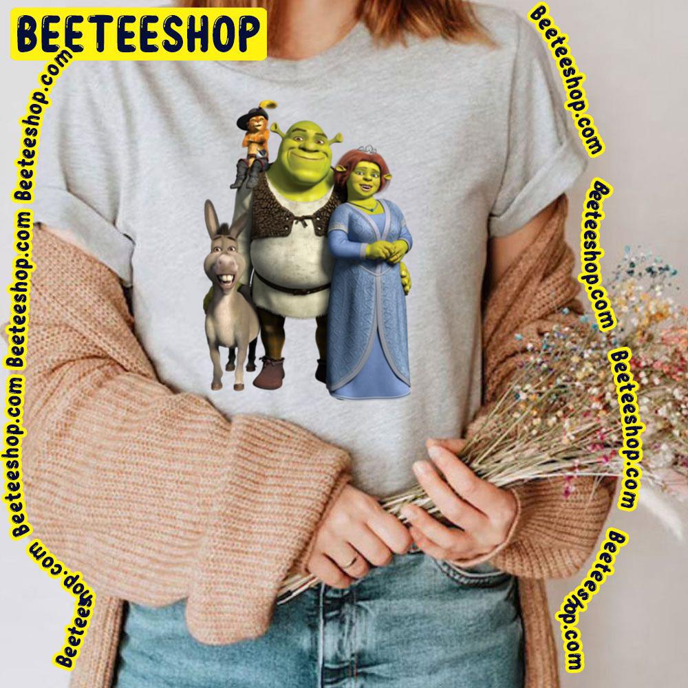 The Shrek Family Trending Unisex T-Shirt The Shrek Family Trending Unisex T-Shirt
