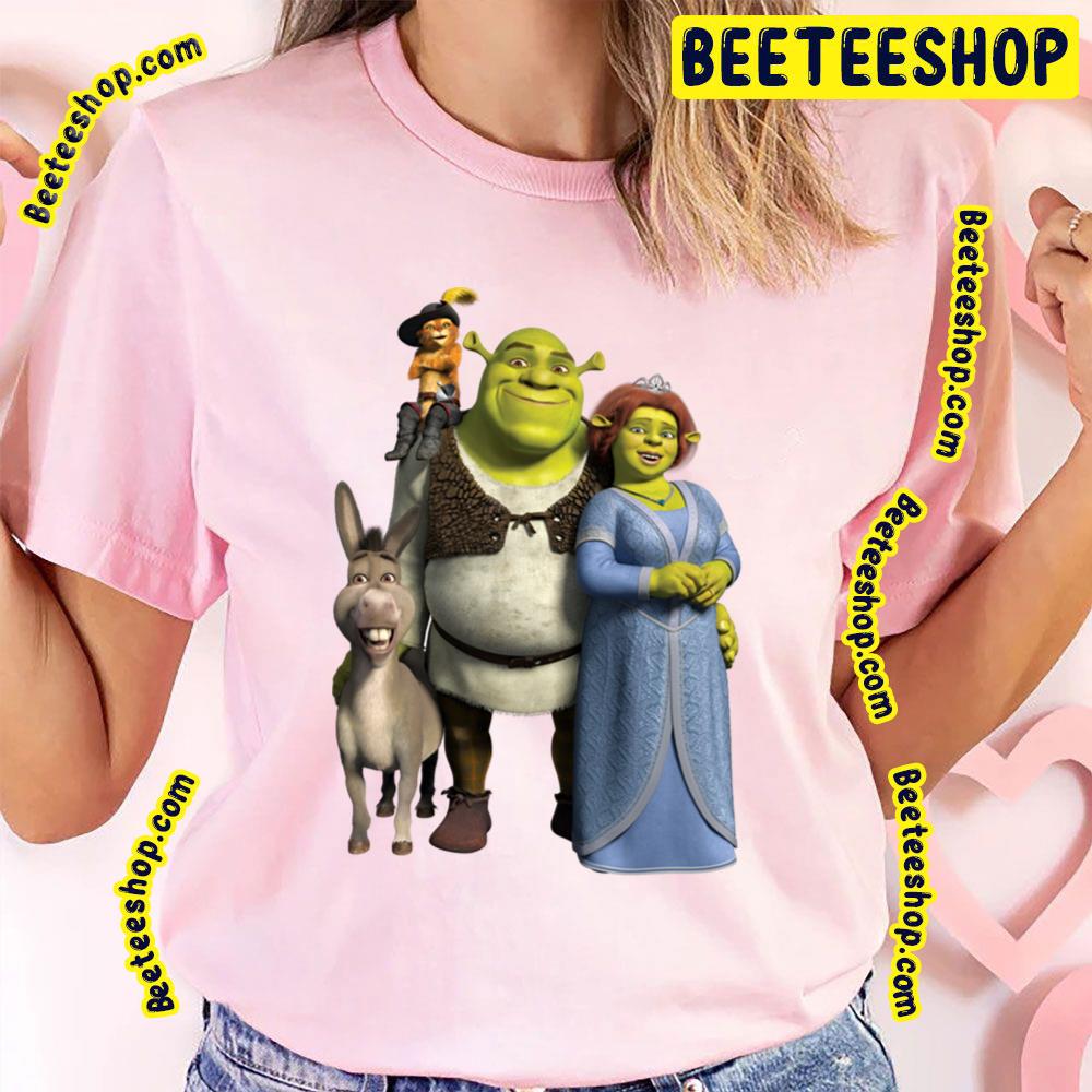 The Shrek Family Trending Unisex T-Shirt The Shrek Family Trending Unisex T-Shirt
