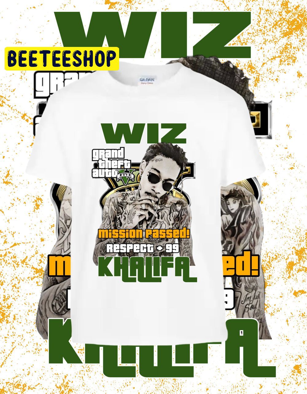 Unisex Adult Wiz Khalifa Gta Trending Unisex Shirt Unisex Adult Wiz Khalifa Gta Trending Unisex Shirt