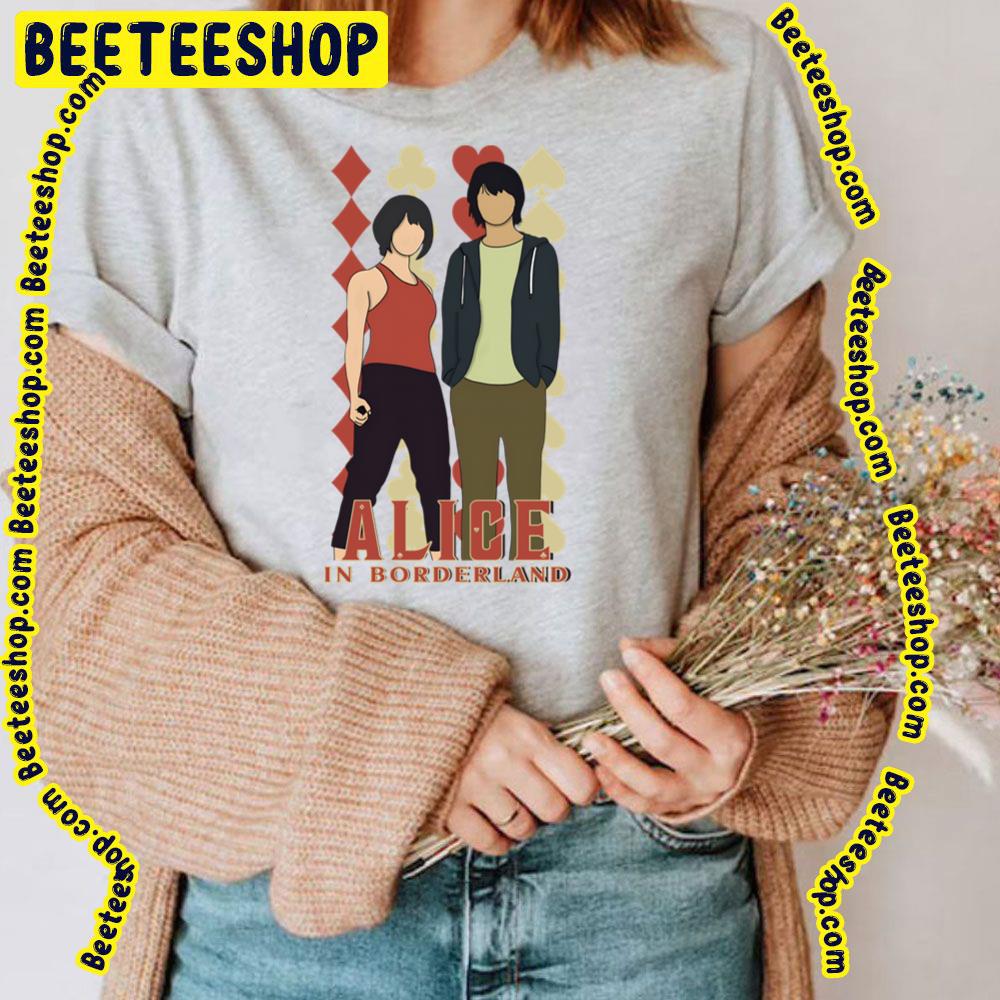 Usagi And Arisu Alice In Borderland Trending Unisex T-Shirt Usagi And Arisu Alice In Borderland Trending Unisex T-Shirt