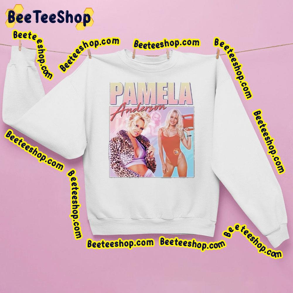Vintage Art Pamela Anderson Trending Unisex Sweatshirt Vintage Art Pamela Anderson Trending Unisex Sweatshirt