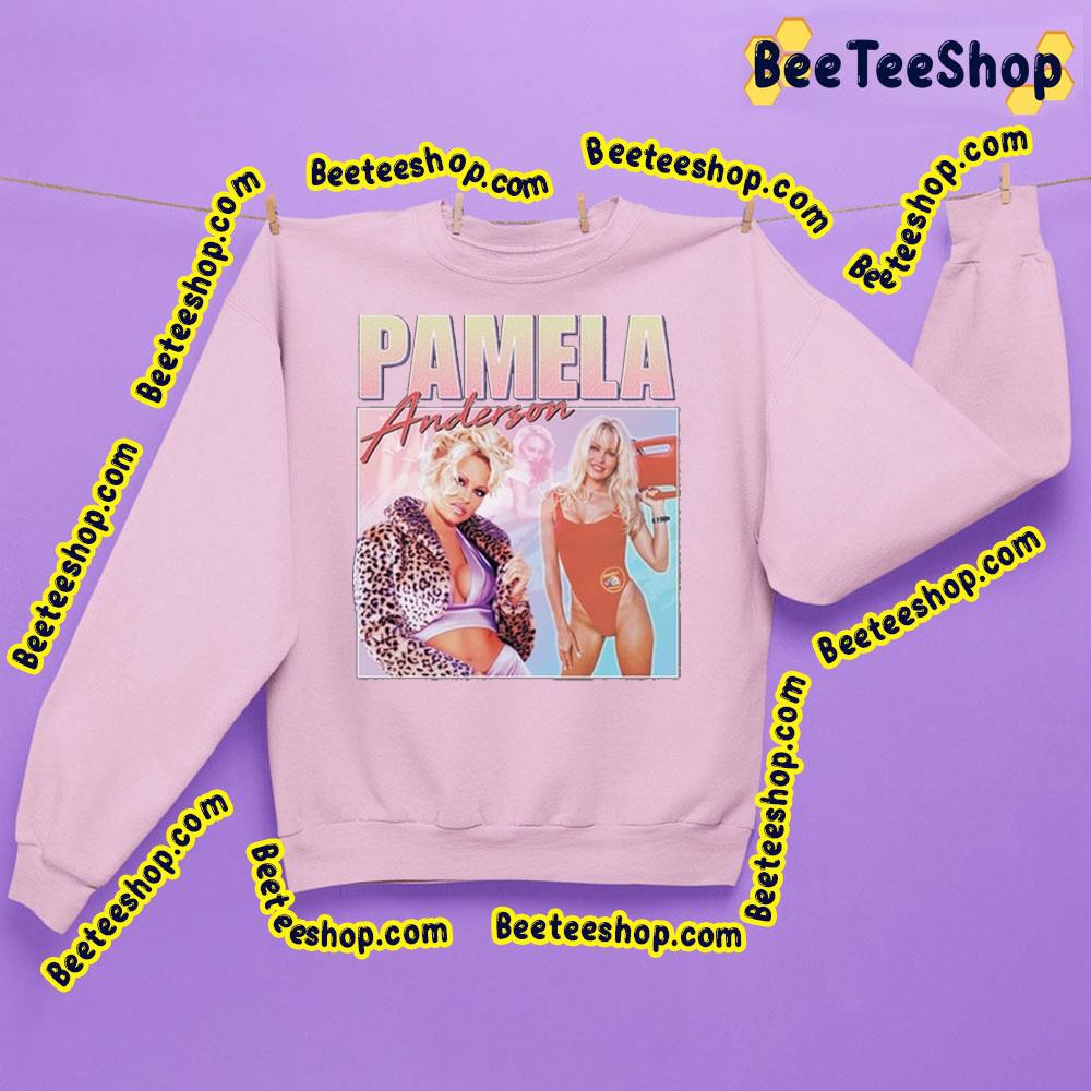 Vintage Art Pamela Anderson Trending Unisex Sweatshirt Vintage Art Pamela Anderson Trending Unisex Sweatshirt