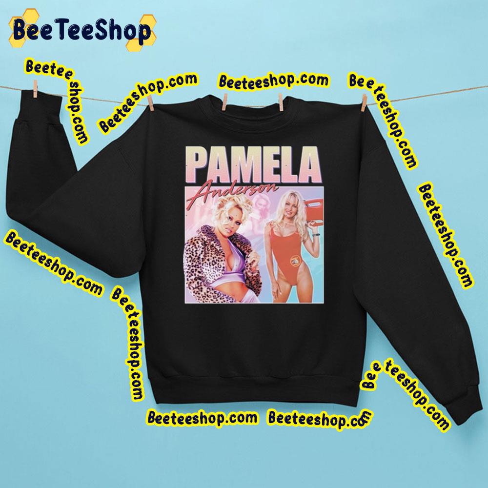 Vintage Art Pamela Anderson Trending Unisex Sweatshirt Vintage Art Pamela Anderson Trending Unisex Sweatshirt