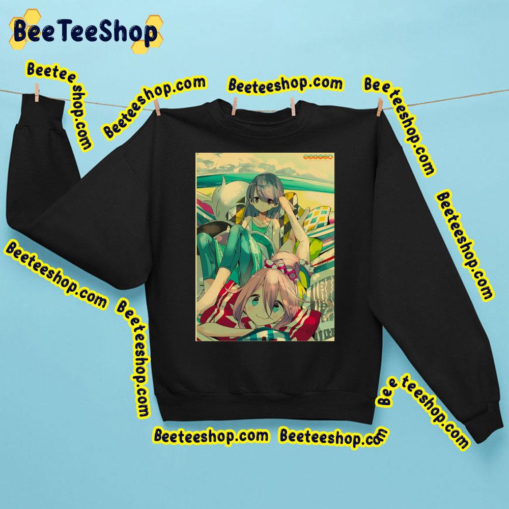 Vintage Art Yuru Camp Trending Unisex Sweatshirt Vintage Art Yuru Camp Trending Unisex Sweatshirt