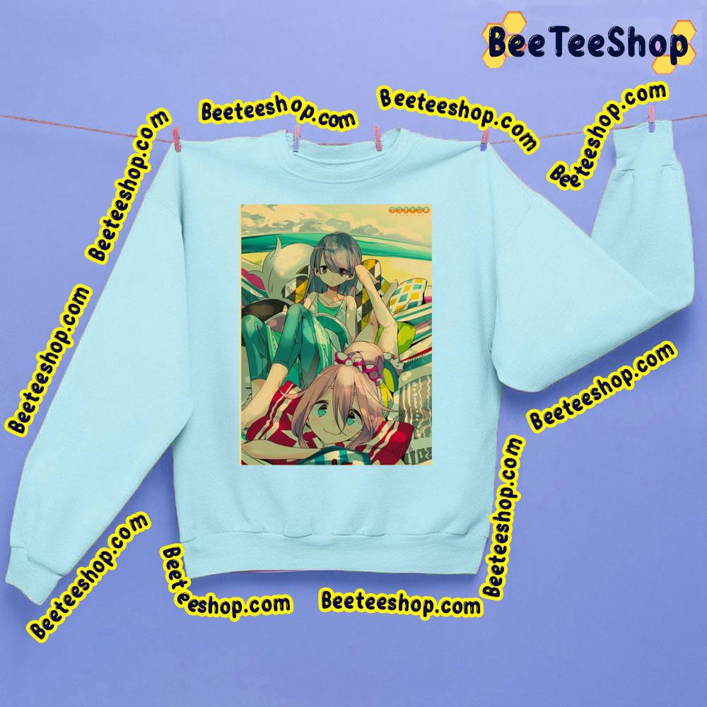 Vintage Art Yuru Camp Trending Unisex Sweatshirt Vintage Art Yuru Camp Trending Unisex Sweatshirt