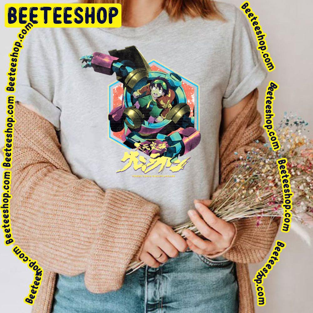 Vintage Design Tengen Toppa Gurren Lagann Trending Unisex T-Shirt Vintage Design Tengen Toppa Gurren Lagann Trending Unisex T-Shirt
