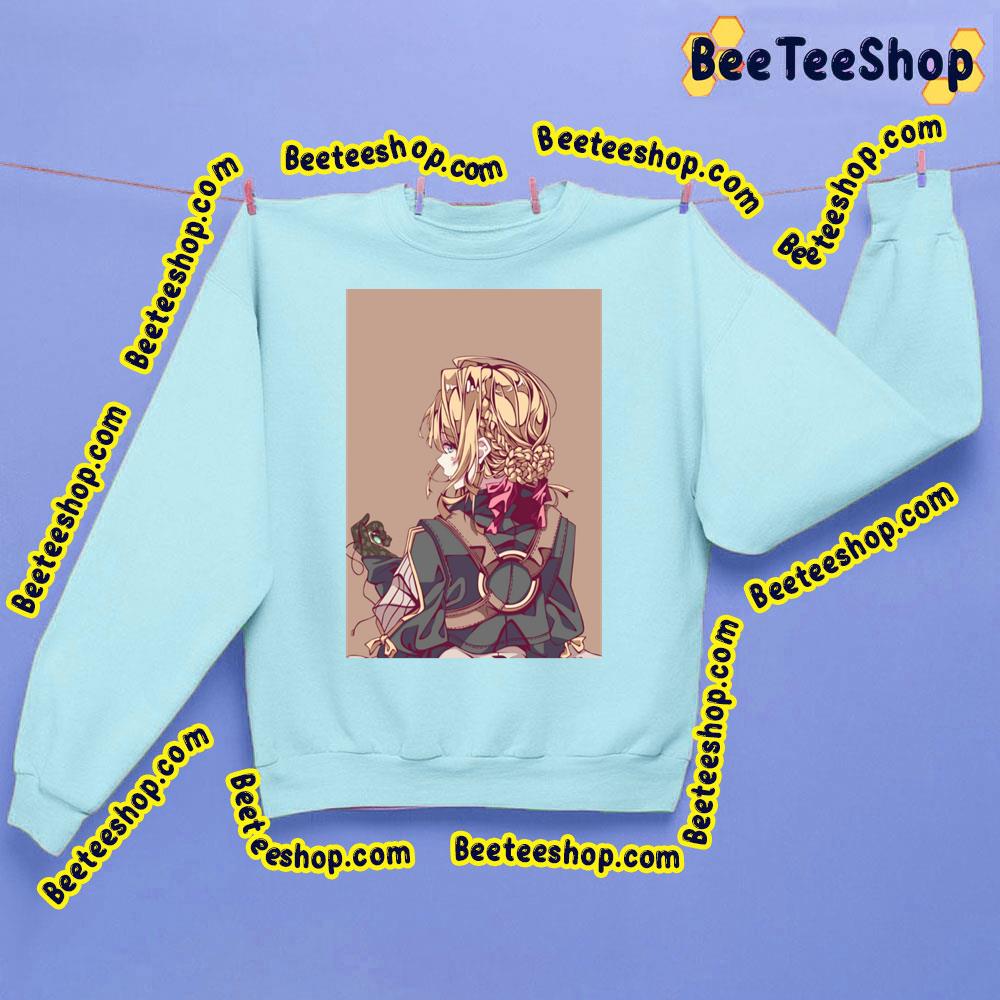 Vintage Design Violet Evergarden Trending Unisex Sweatshirt Vintage Design Violet Evergarden Trending Unisex Sweatshirt