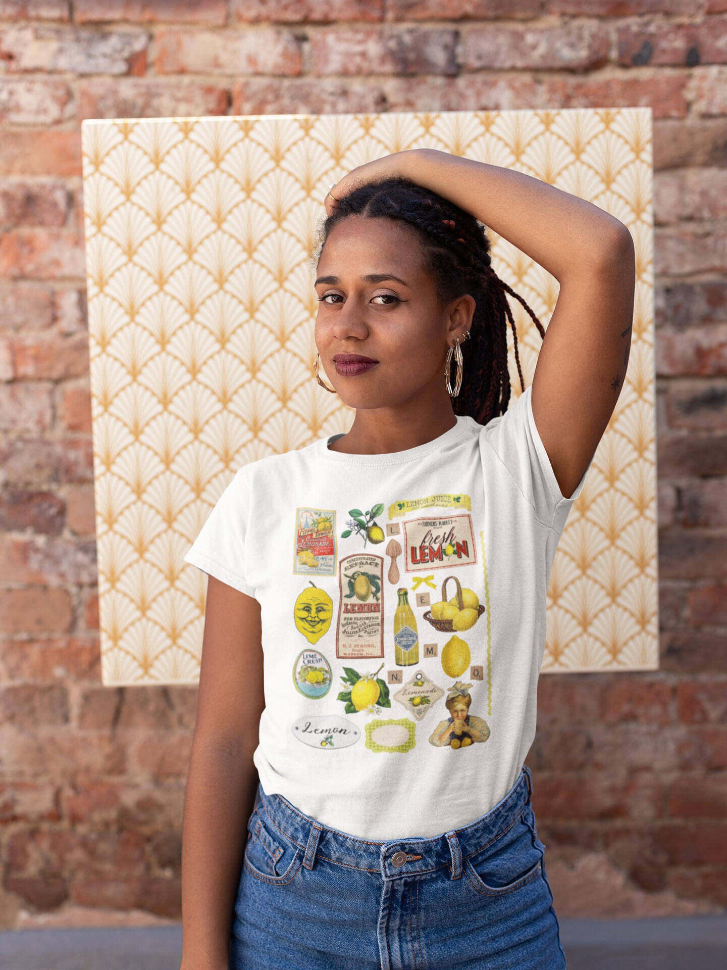 Vintage Lemon Design Trending Unisex Shirt Vintage Lemon Design Trending Unisex Shirt