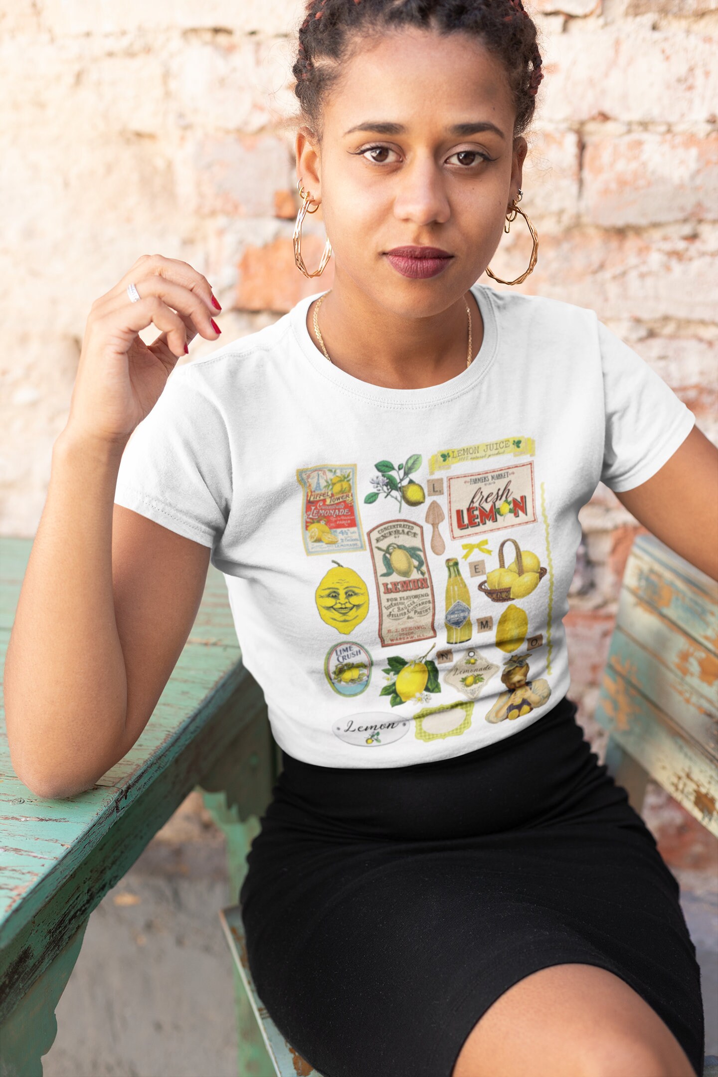 Vintage Lemon Design Trending Unisex Shirt Vintage Lemon Design Trending Unisex Shirt