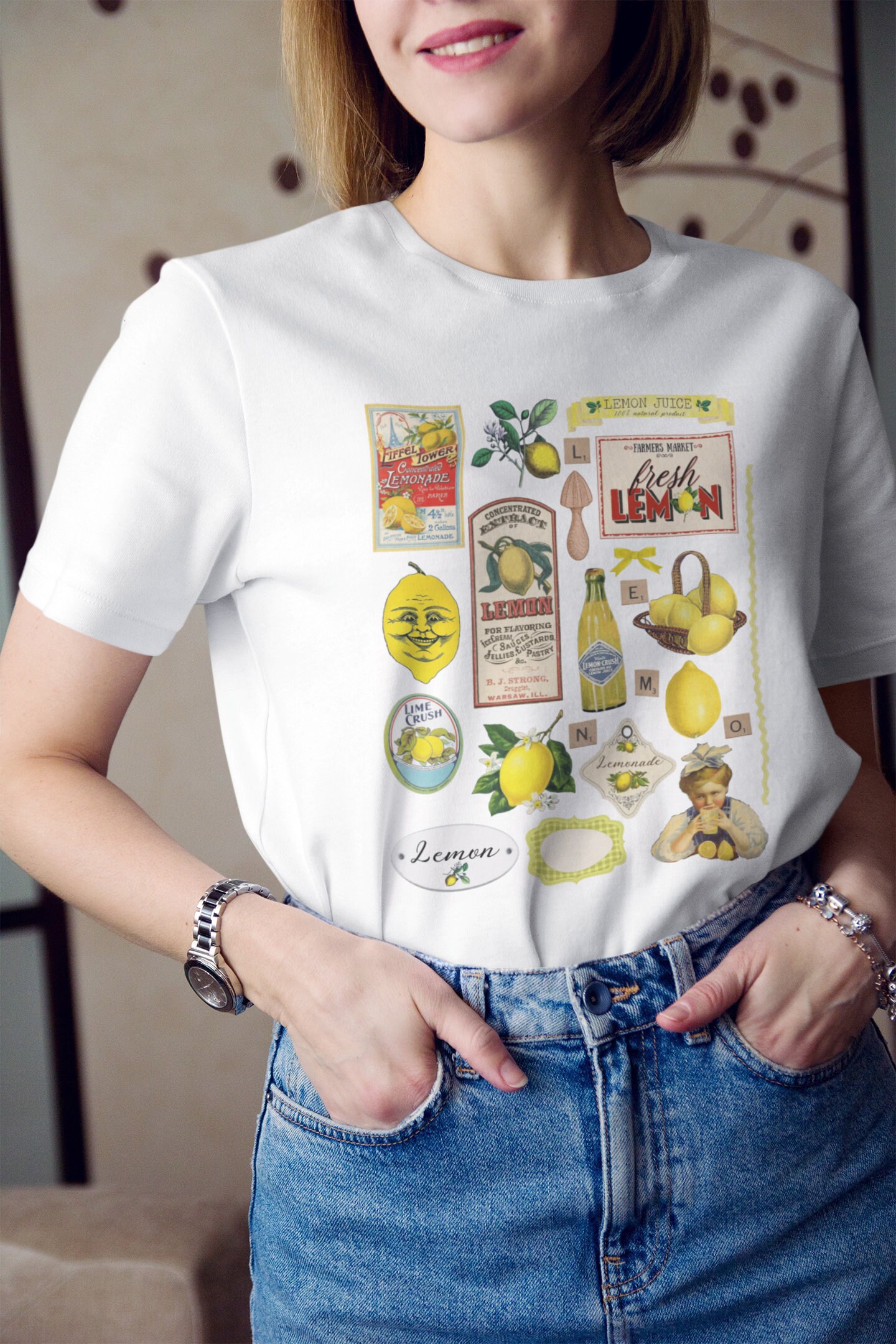 Vintage Lemon Design Trending Unisex Shirt Vintage Lemon Design Trending Unisex Shirt