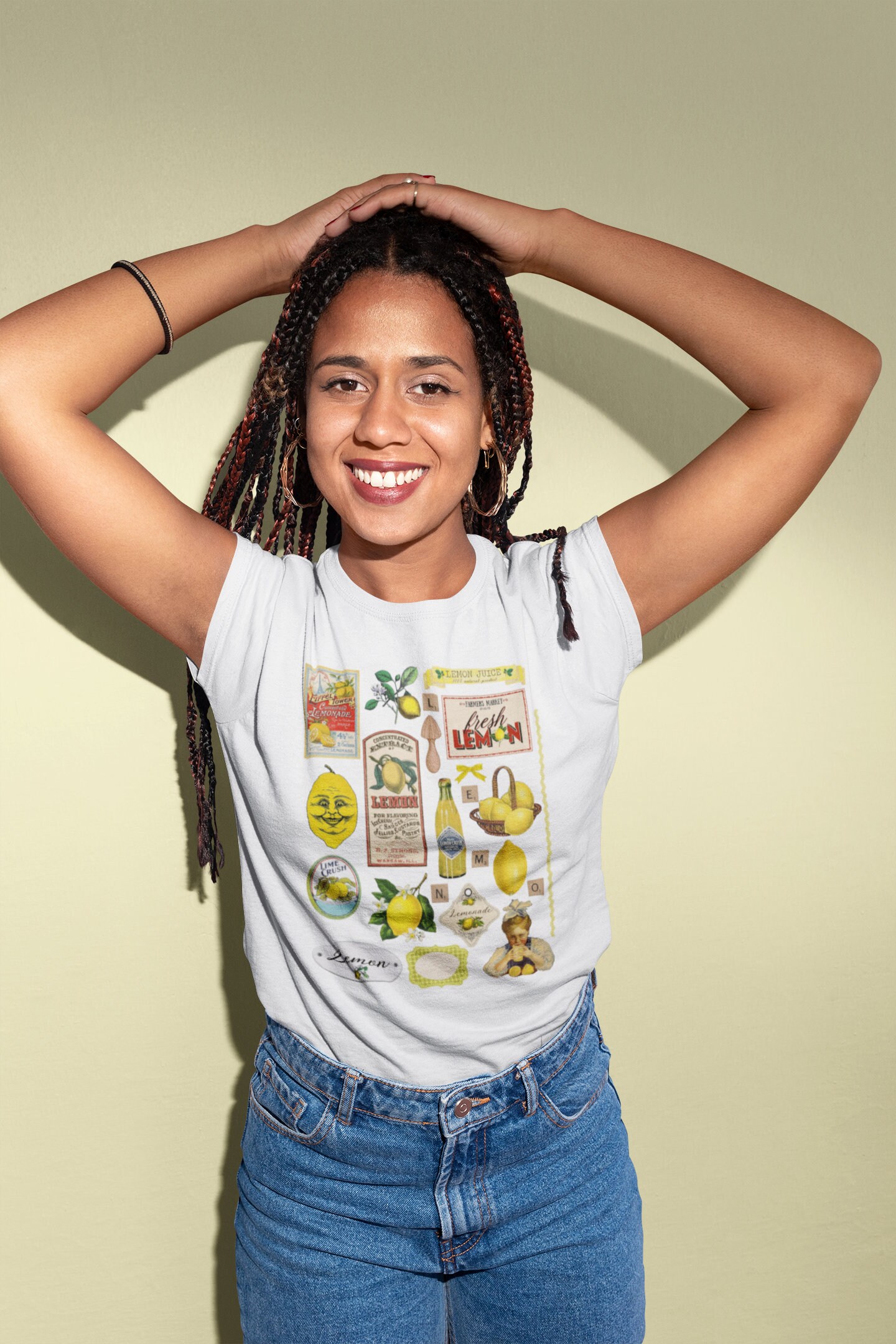 Vintage Lemon Design Trending Unisex Shirt Vintage Lemon Design Trending Unisex Shirt