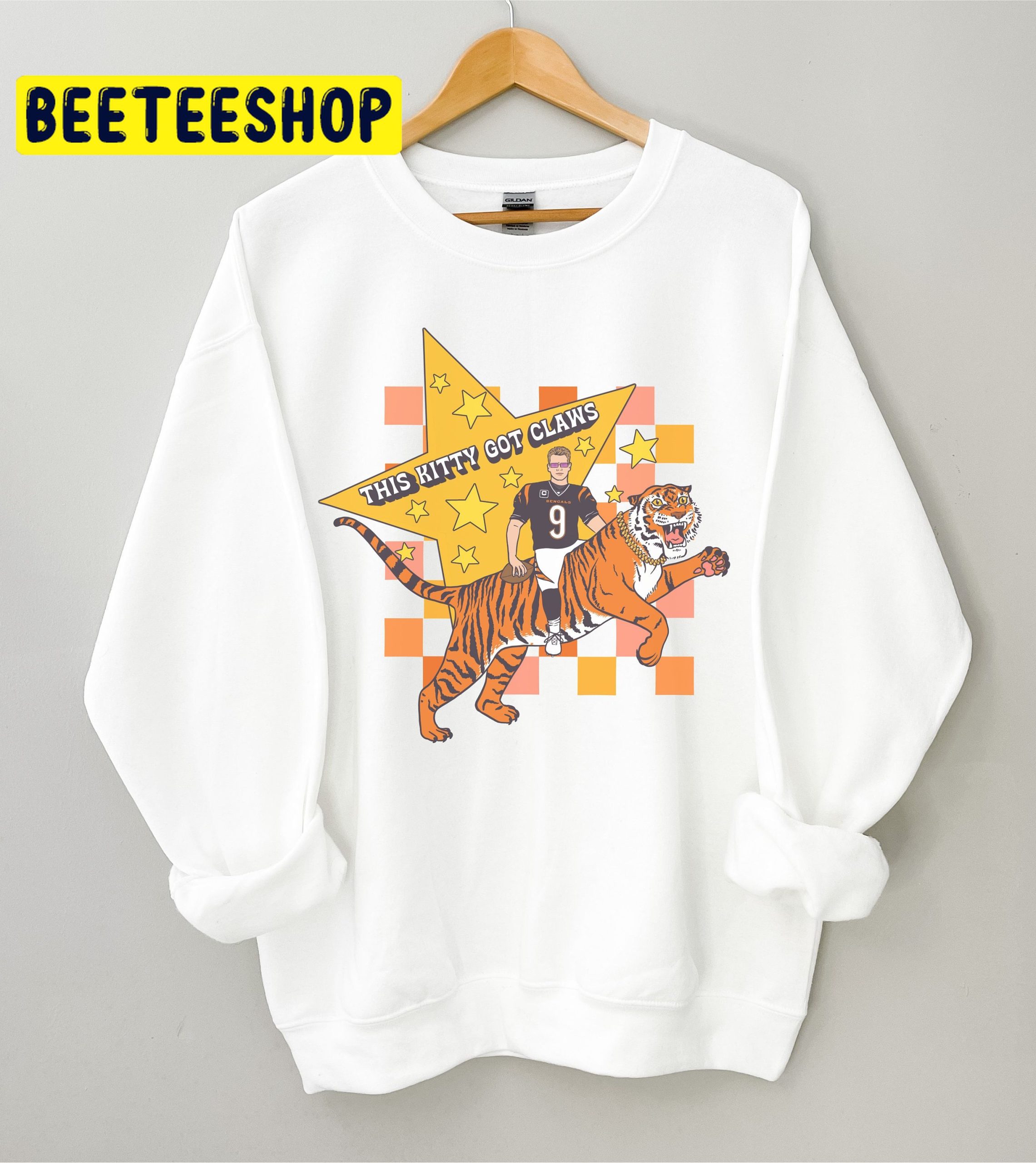 Vintage Style Unisex Joe Burrow Cincinnati Bengals Trending Unisex Shirt Vintage Style Unisex Joe Burrow Cincinnati Bengals Trending Unisex Shirt