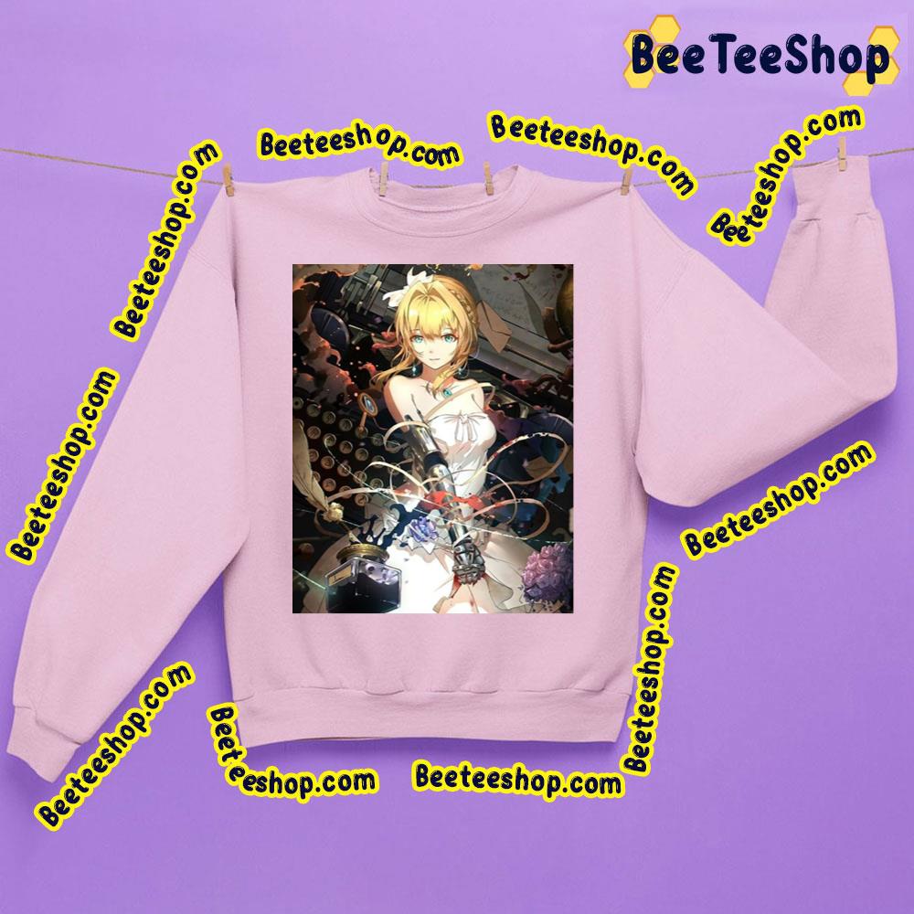 Violet Evergarden Graphic Trending Unisex Sweatshirt Violet Evergarden Graphic Trending Unisex Sweatshirt