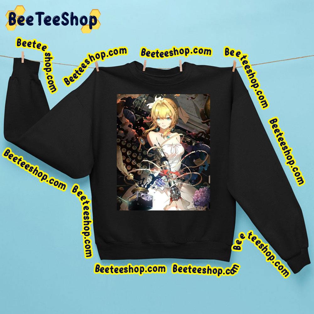 Violet Evergarden Graphic Trending Unisex Sweatshirt Violet Evergarden Graphic Trending Unisex Sweatshirt