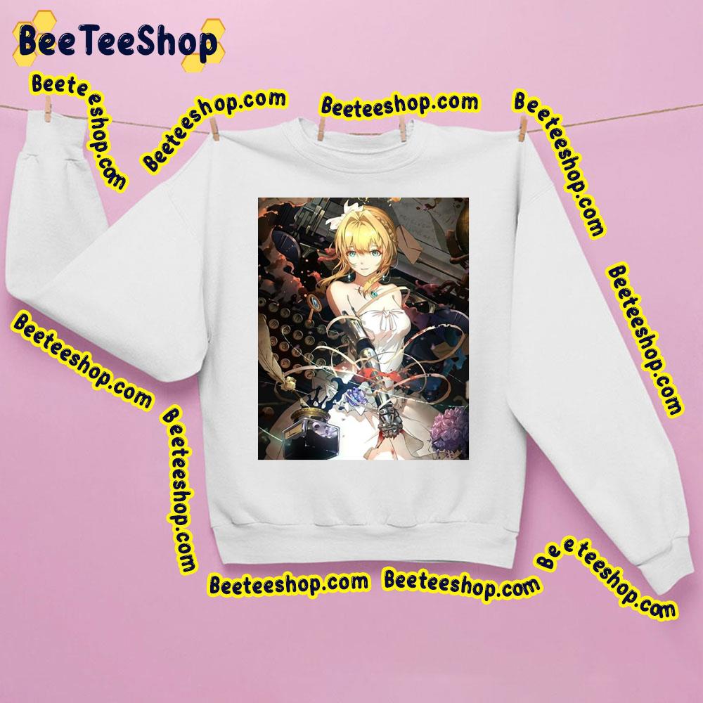 Violet Evergarden Graphic Trending Unisex Sweatshirt Violet Evergarden Graphic Trending Unisex Sweatshirt