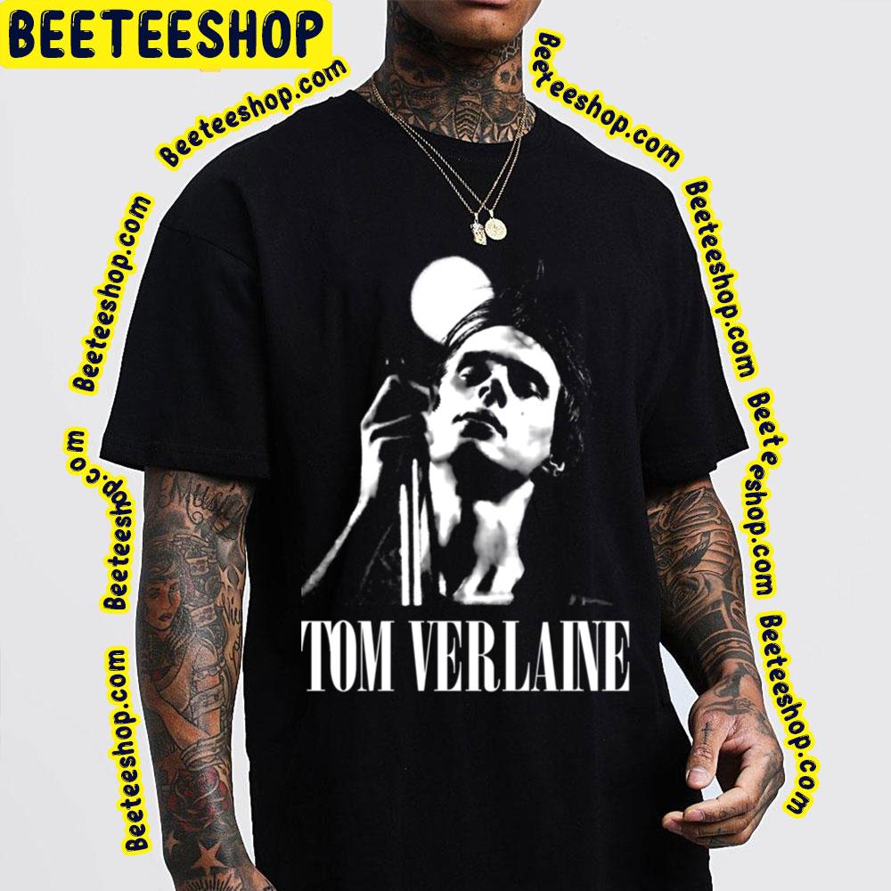 White Art Tom Verlaine Trending Unisex Shirt White Art Tom Verlaine Trending Unisex Shirt