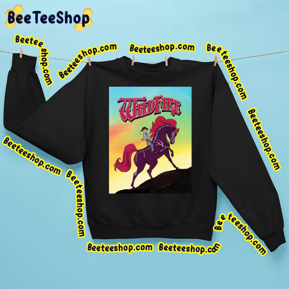Wildfire 80s Horse Cartoon Trending Unisex Shirt Wildfire 80s Horse Cartoon Trending Unisex Shirt