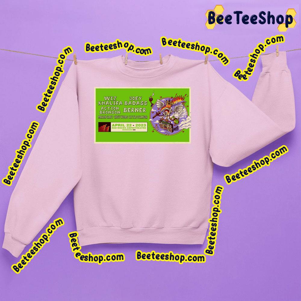 Wiz Khalifa And Joey Badass 2023 Trending Unisex Sweatshirt Wiz Khalifa And Joey Badass 2023 Trending Unisex Sweatshirt