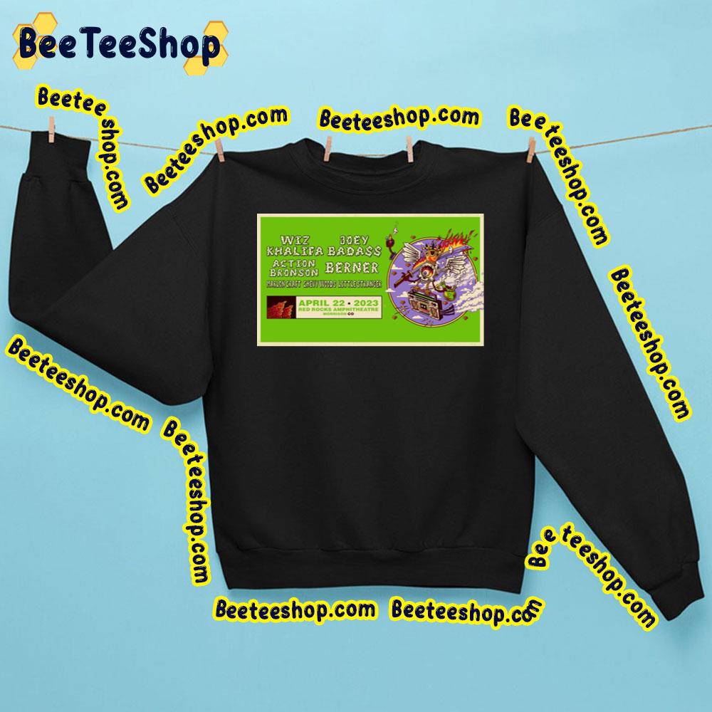 Wiz Khalifa And Joey Badass 2023 Trending Unisex Sweatshirt Wiz Khalifa And Joey Badass 2023 Trending Unisex Sweatshirt