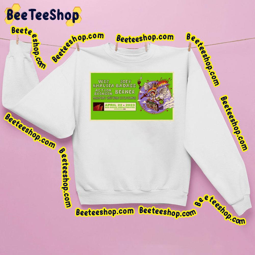 Wiz Khalifa And Joey Badass 2023 Trending Unisex Sweatshirt Wiz Khalifa And Joey Badass 2023 Trending Unisex Sweatshirt