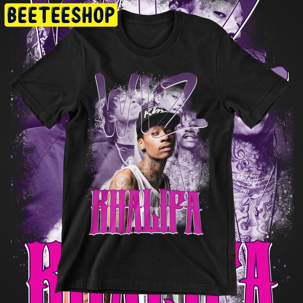Wiz Khalifa Rap Trending Unisex Shirt Wiz Khalifa Rap Trending Unisex Shirt