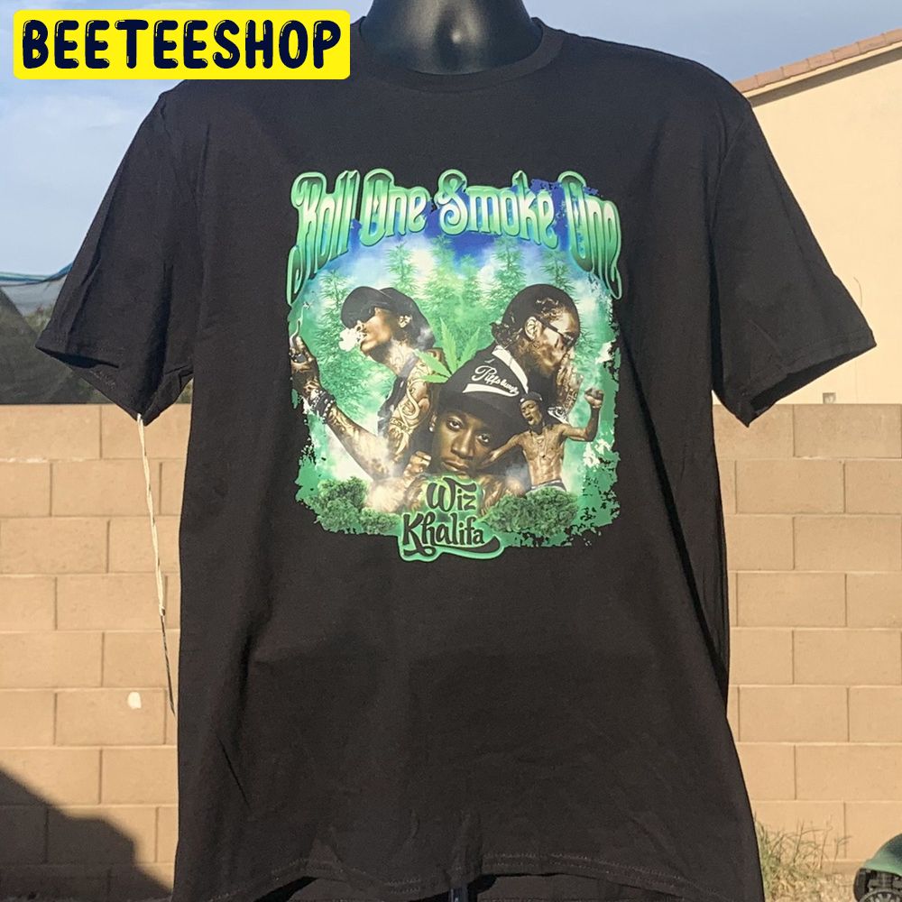 Wiz Khalifa Roll One Smoke One Rap Trending Unisex Shirt Wiz Khalifa Roll One Smoke One Rap Trending Unisex Shirt