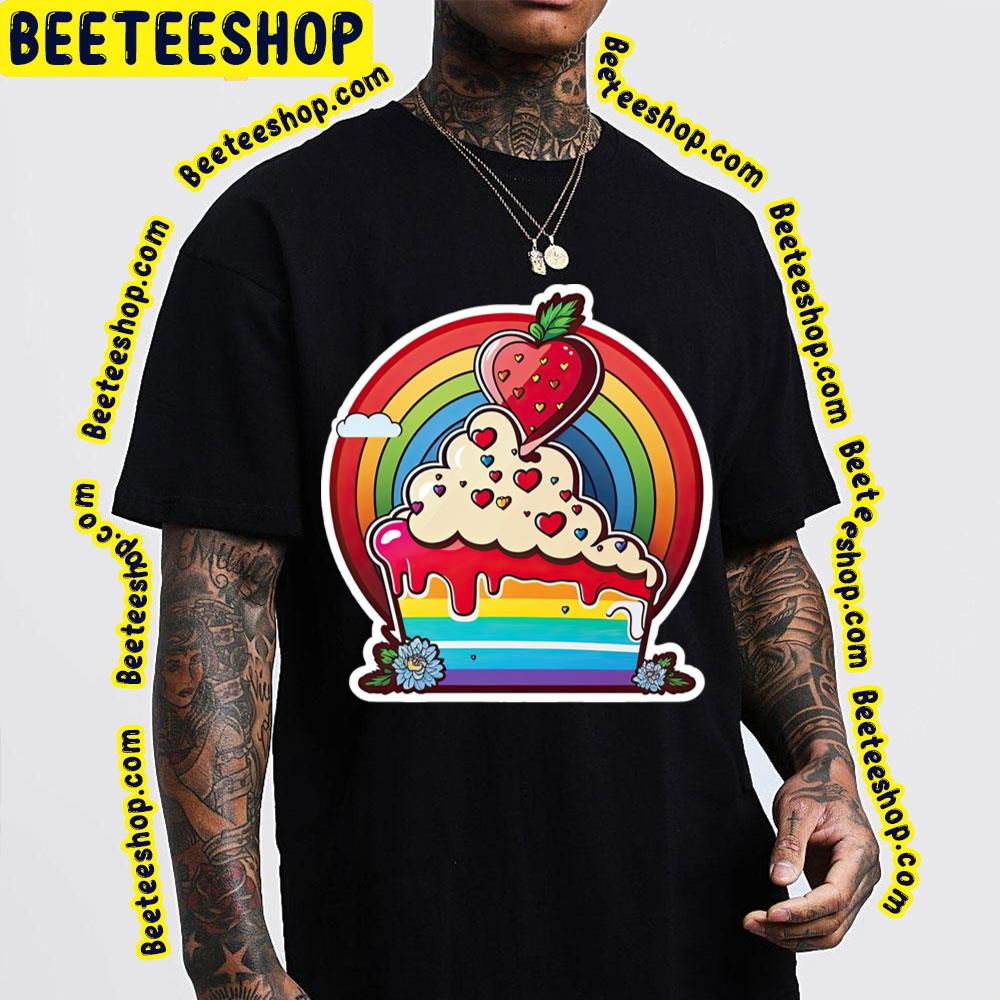 You Bake The World A Better Place Rainbow Background Trending Unisex T-Shirt You Bake The World A Better Place Rainbow Background Trending Unisex T-Shirt