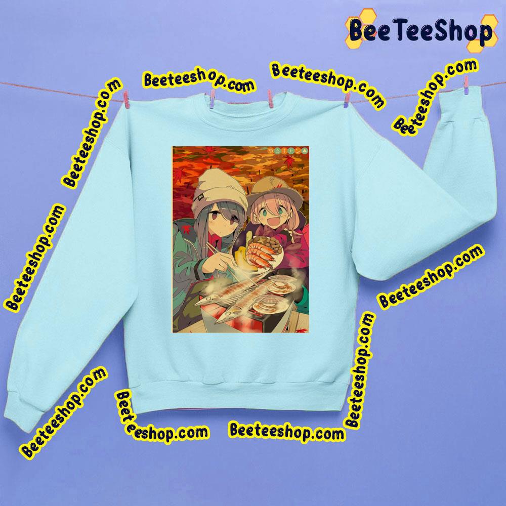 Yum Yum Yuru Camp Trending Unisex Sweatshirt Yum Yum Yuru Camp Trending Unisex Sweatshirt