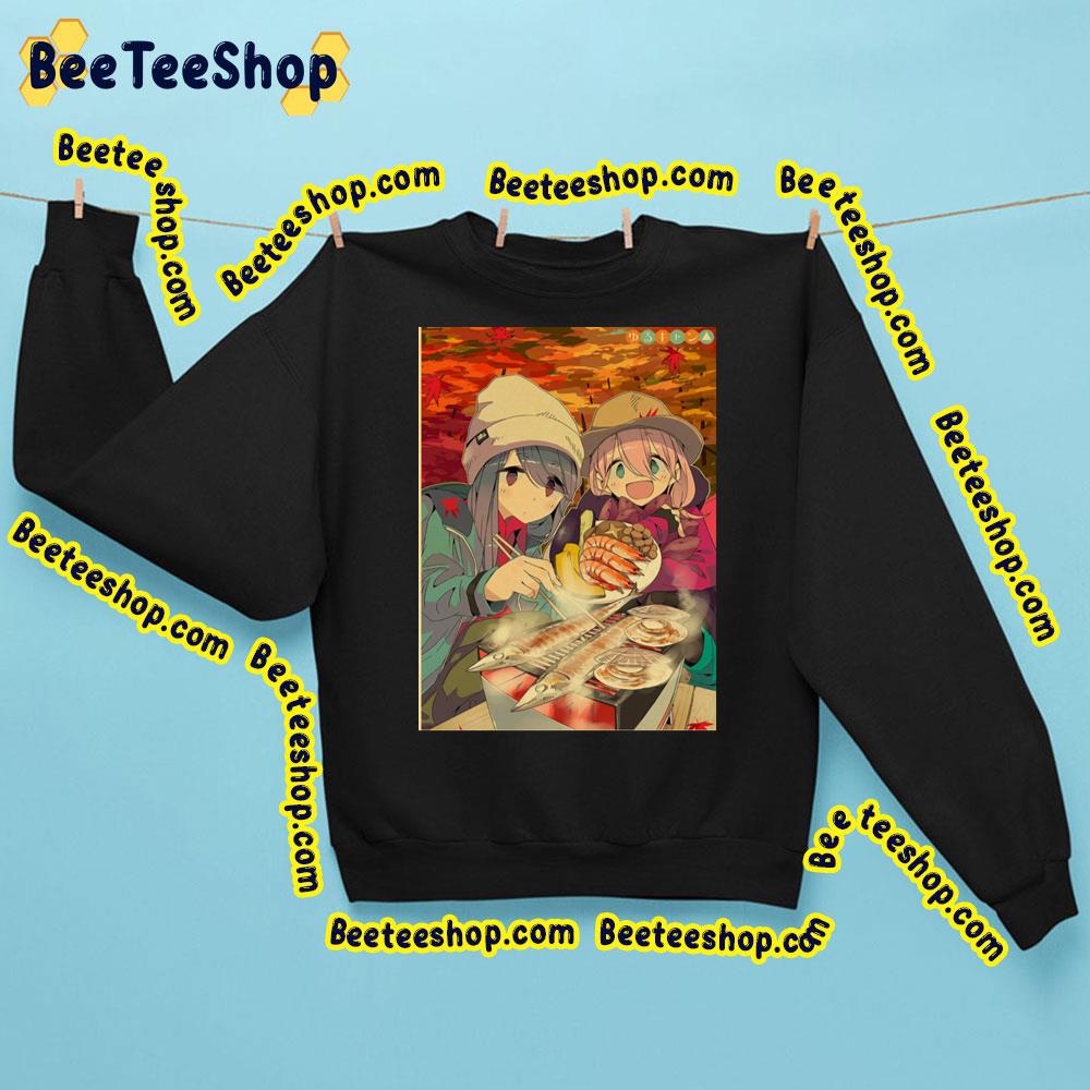 Yum Yum Yuru Camp Trending Unisex Sweatshirt Yum Yum Yuru Camp Trending Unisex Sweatshirt