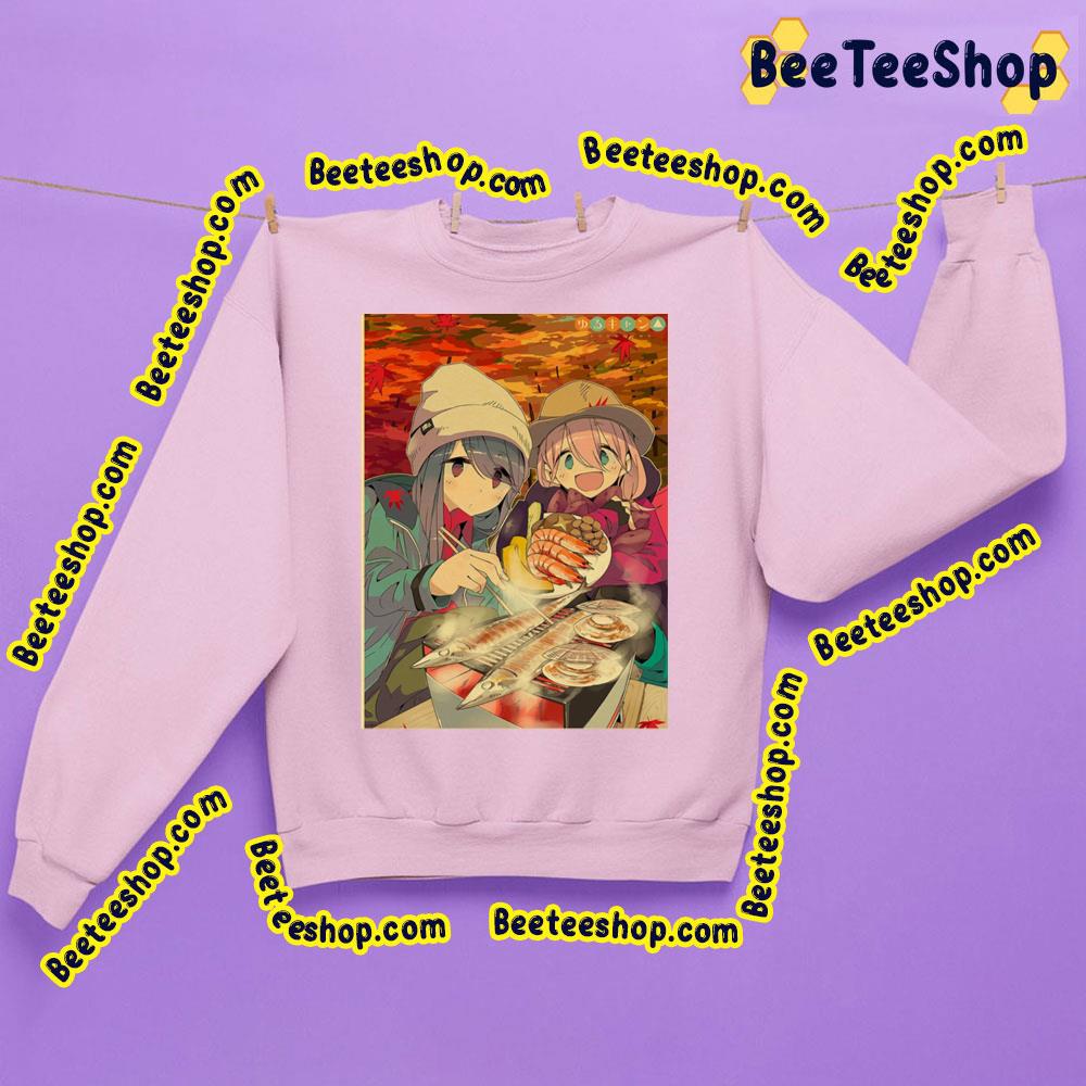 Yum Yum Yuru Camp Trending Unisex Sweatshirt Yum Yum Yuru Camp Trending Unisex Sweatshirt