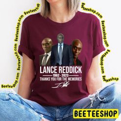 Rip Lance Reddick 1962-2023 Thank You For The Memories Trending Unisex T-Shirt Rip Lance Reddick 1962-2023 Thank You For The Memories Trending Unisex T-Shirt