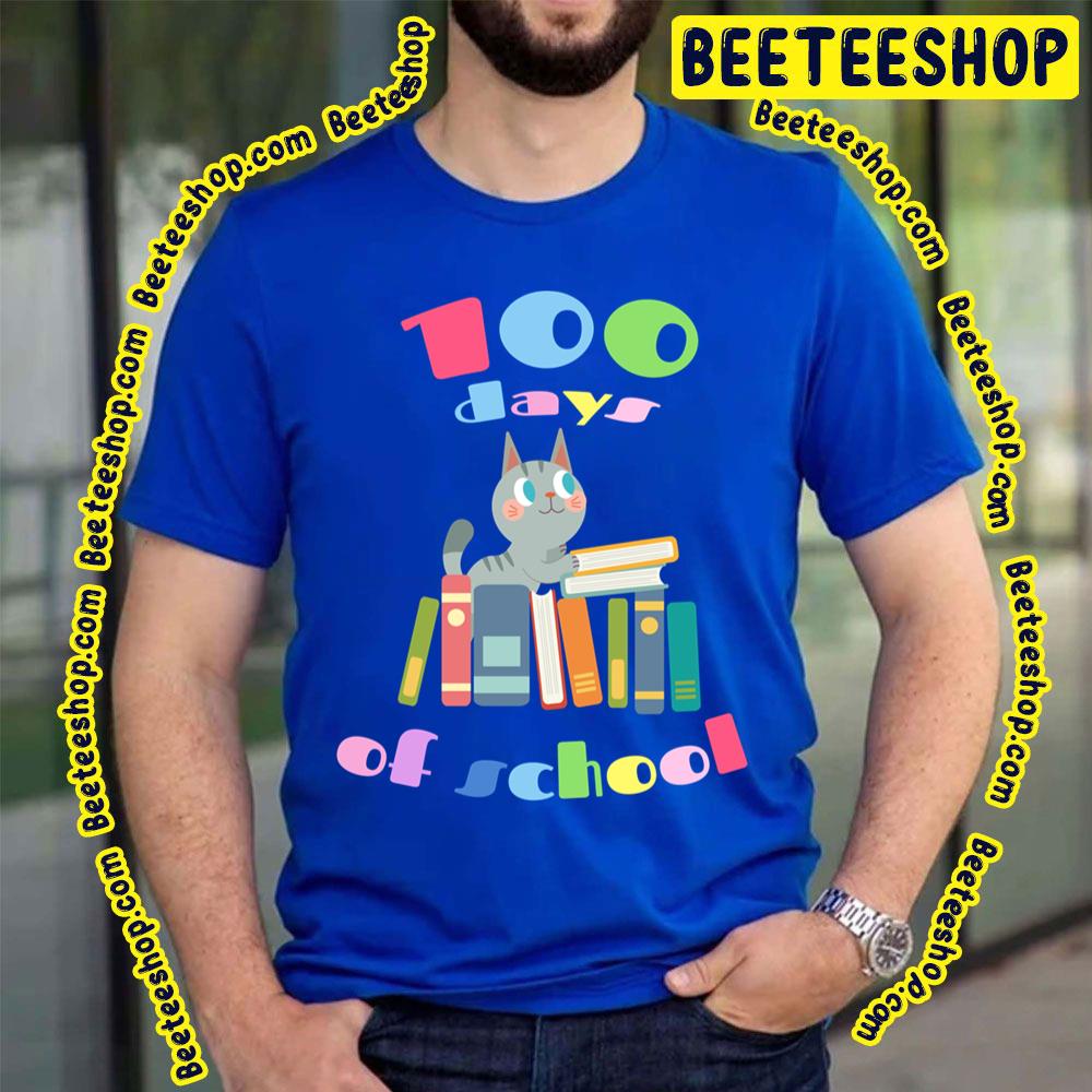 100 Days Of School Cat Lover Trending Unisex T-Shirt 100 Days Of School Cat Lover Trending Unisex T-Shirt
