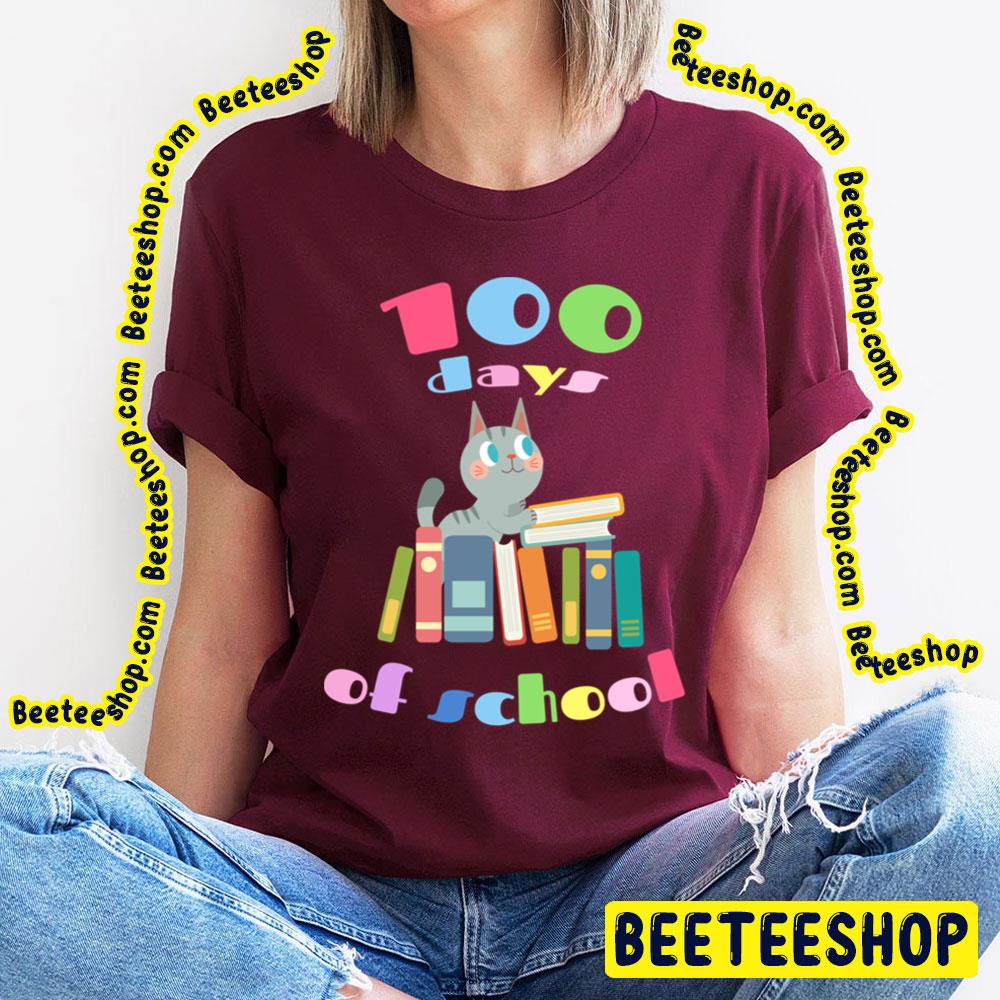 100 Days Of School Cat Lover Trending Unisex T-Shirt 100 Days Of School Cat Lover Trending Unisex T-Shirt