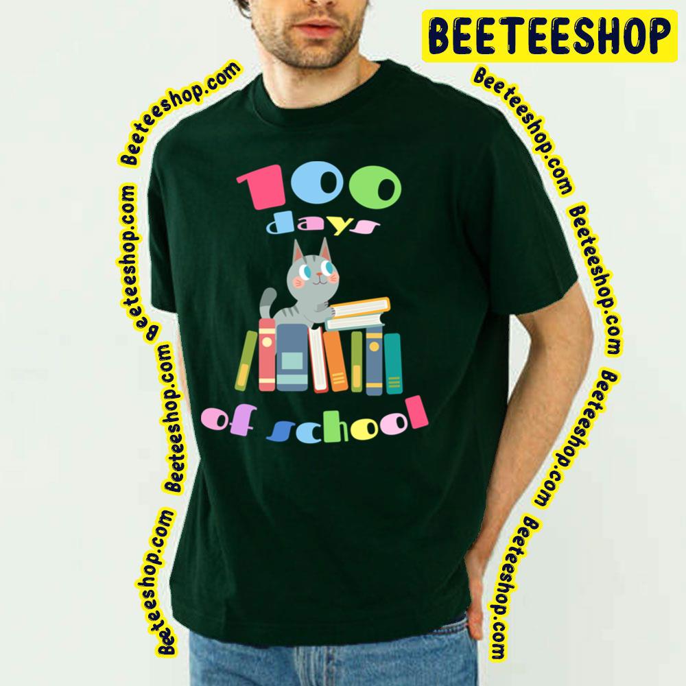 100 Days Of School Cat Lover Trending Unisex T-Shirt 100 Days Of School Cat Lover Trending Unisex T-Shirt