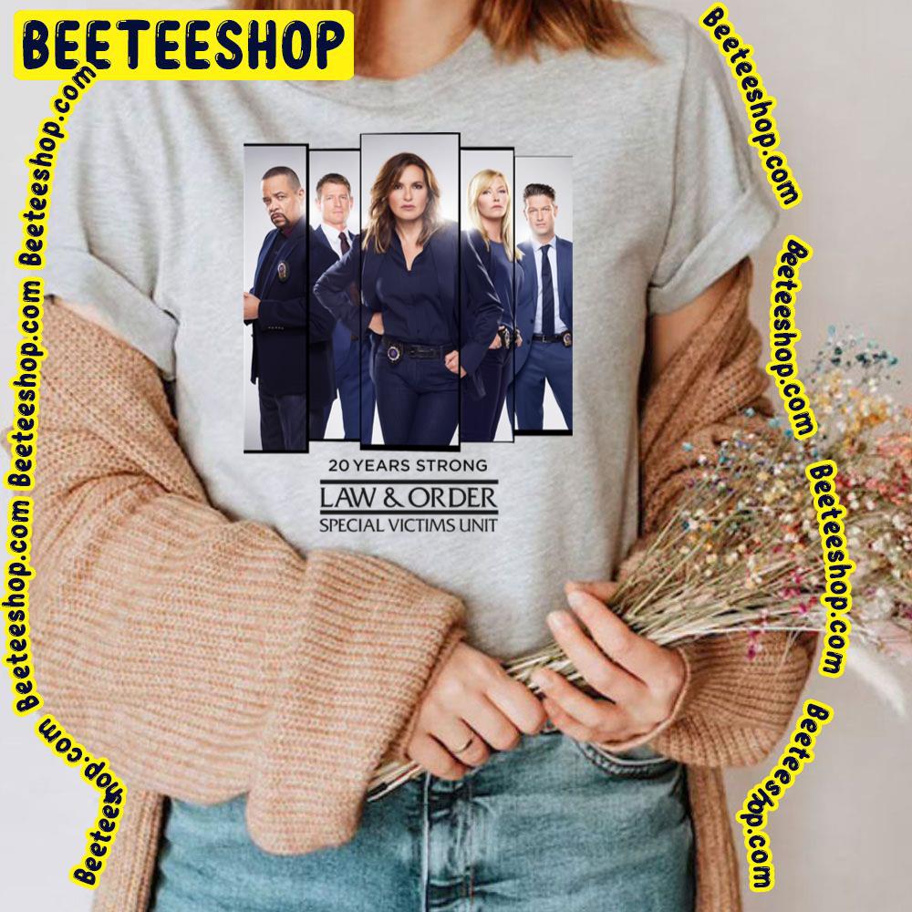 20 Years Strong Law & Order SVU Trending Unisex T-Shirt 20 Years Strong Law & Order SVU Trending Unisex T-Shirt
