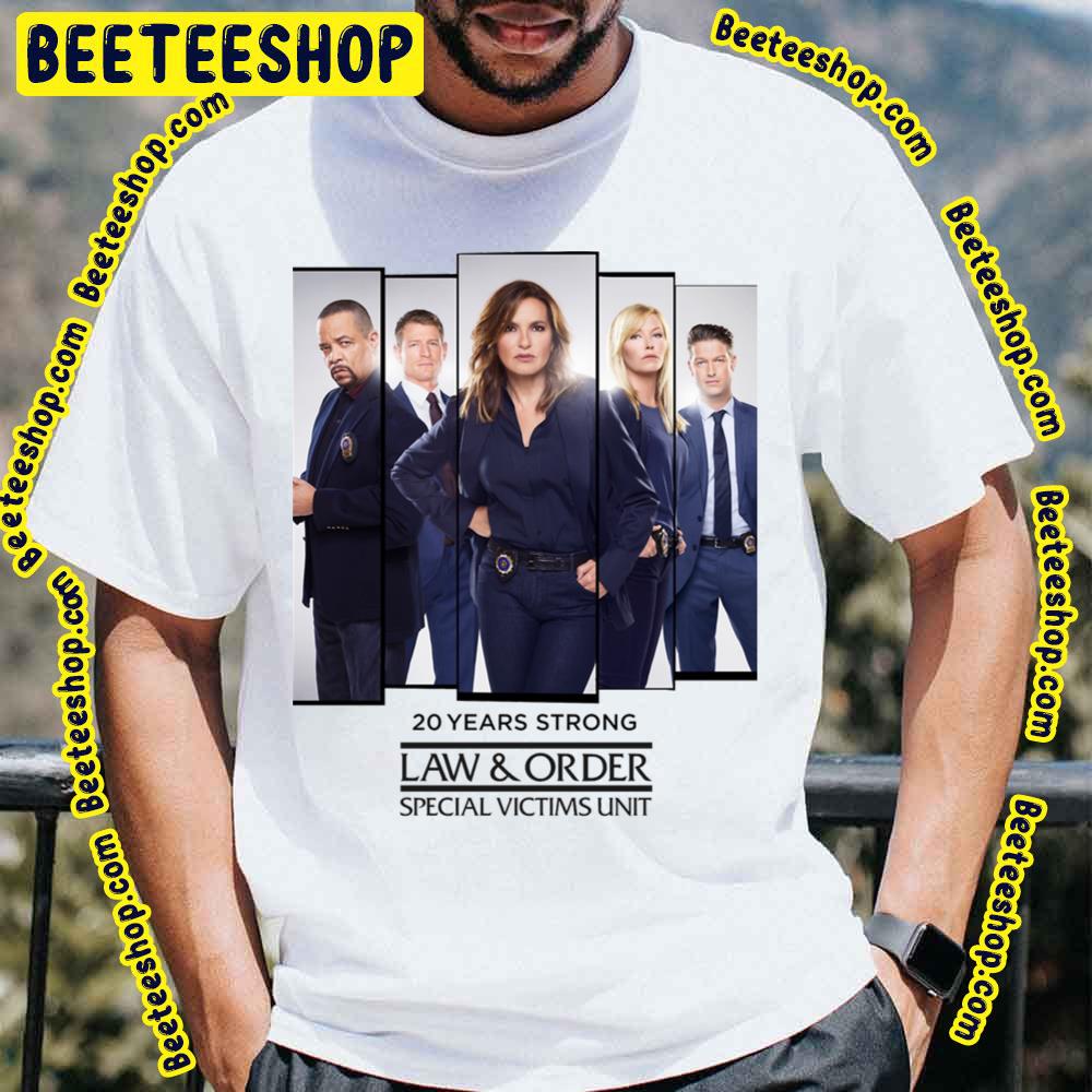 20 Years Strong Law & Order SVU Trending Unisex T-Shirt 20 Years Strong Law & Order SVU Trending Unisex T-Shirt