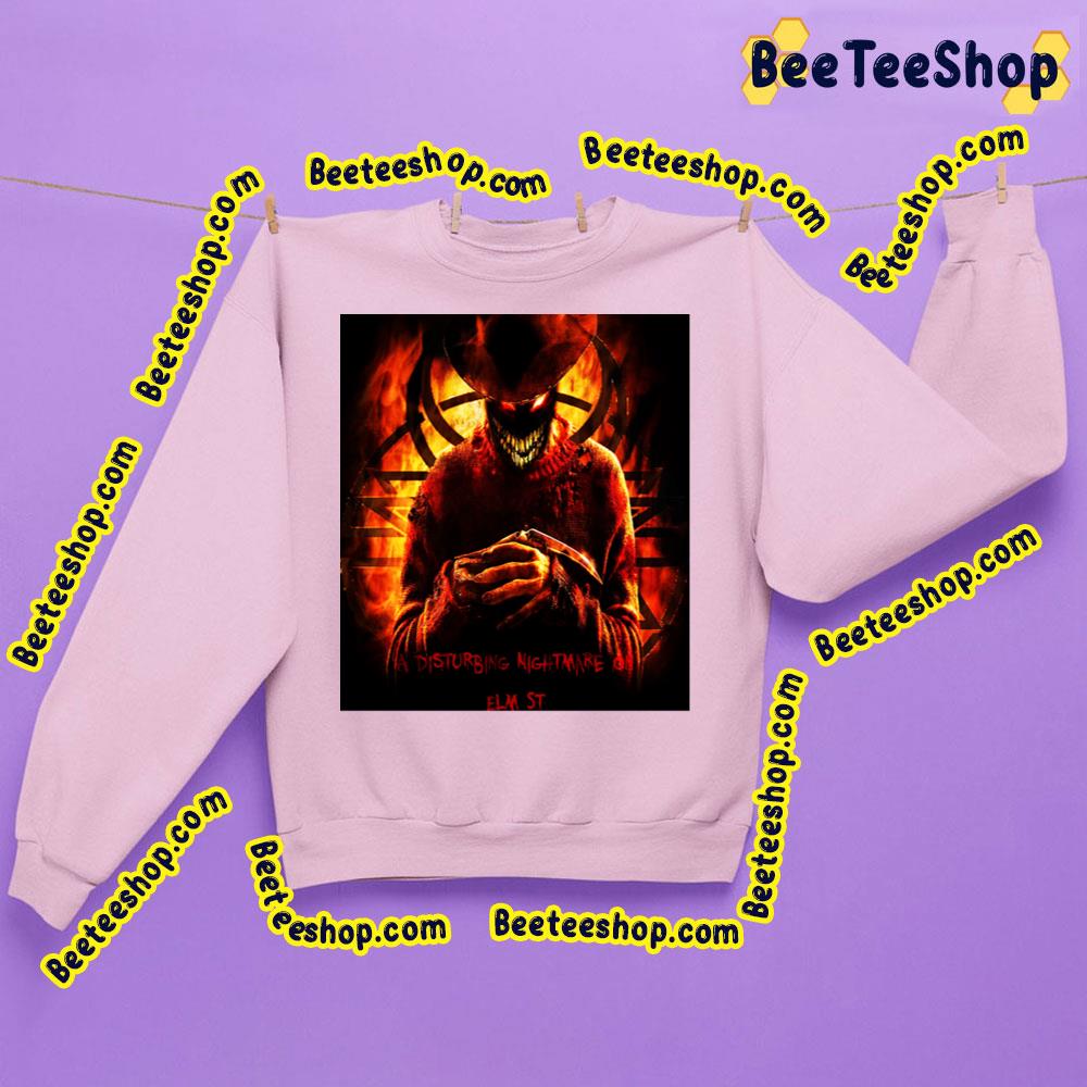 A Disturbing Nightmare On Elm St Disturbed Trending Unisex Sweatshirt A Disturbing Nightmare On Elm St Disturbed Trending Unisex Sweatshirt