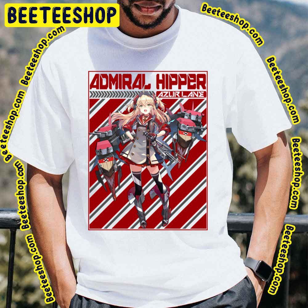 Admiral Hipper Azur Lane Red Background Trending Unisex T-Shirt Admiral Hipper Azur Lane Red Background Trending Unisex T-Shirt