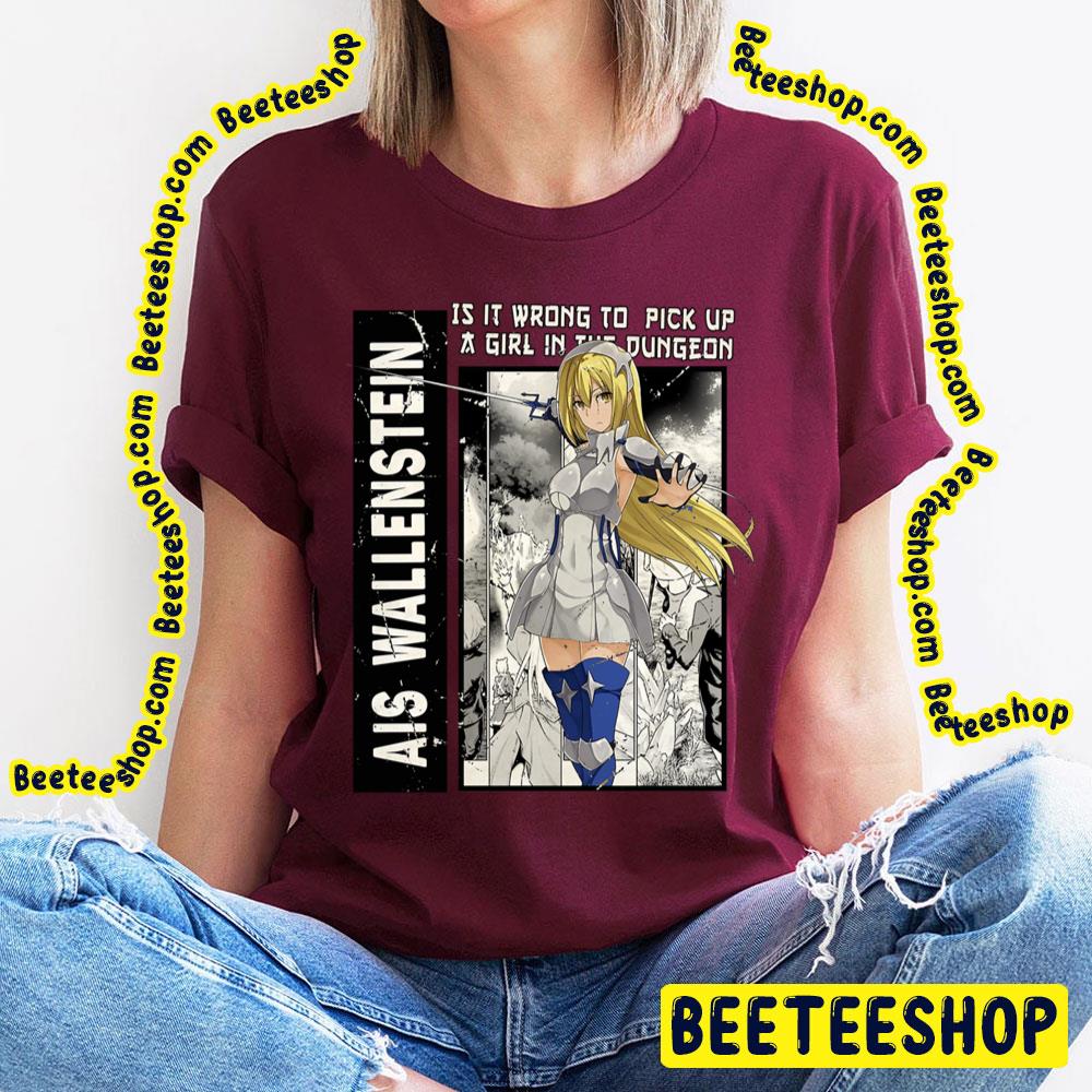 Ais Wallenstein Danmachi Genjitsu Shugi Yuusha No Oukoku Saikenki Trending Unisex T-Shirt Ais Wallenstein Danmachi Genjitsu Shugi Yuusha No Oukoku Saikenki Trending Unisex T-Shirt