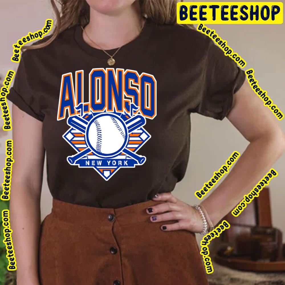Alonso Retro New York Baseball Trending Unisex T-Shirt Alonso Retro New York Baseball Trending Unisex T-Shirt
