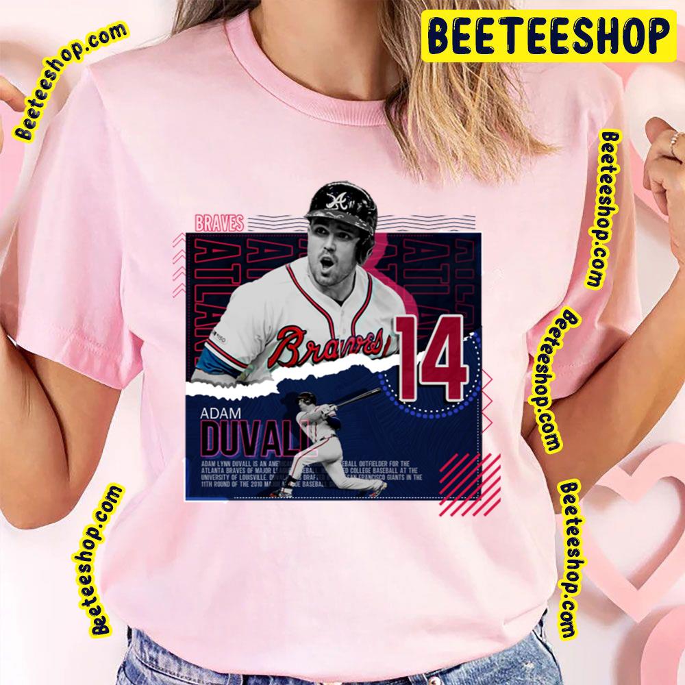 Art 14 Adam Duvall Baseball Trending Unisex T-Shirt Art 14 Adam Duvall Baseball Trending Unisex T-Shirt