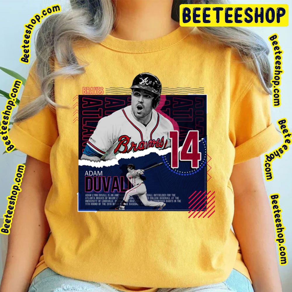 Art 14 Adam Duvall Baseball Trending Unisex T-Shirt Art 14 Adam Duvall Baseball Trending Unisex T-Shirt