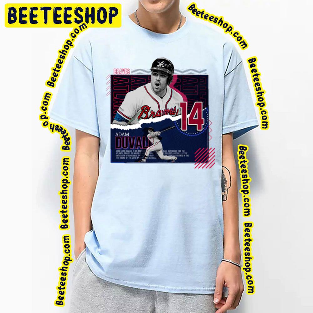 Art 14 Adam Duvall Baseball Trending Unisex T-Shirt Art 14 Adam Duvall Baseball Trending Unisex T-Shirt