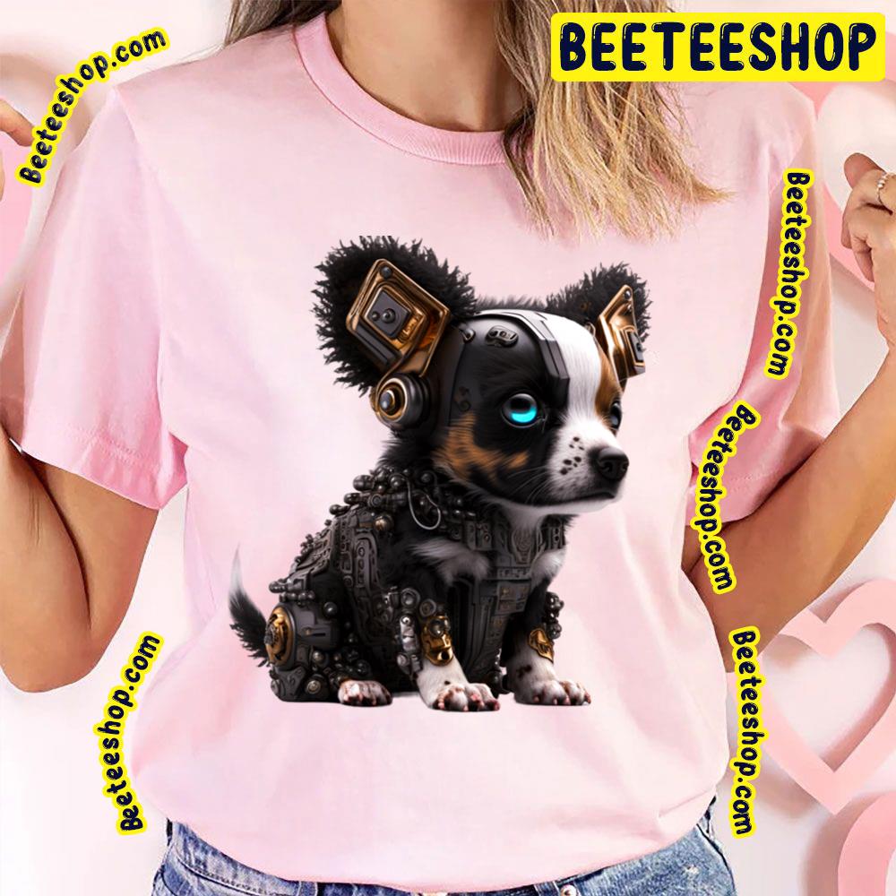 Art Cyberpunk Dog N09 Trending Unisex T-Shirt Art Cyberpunk Dog N09 Trending Unisex T-Shirt