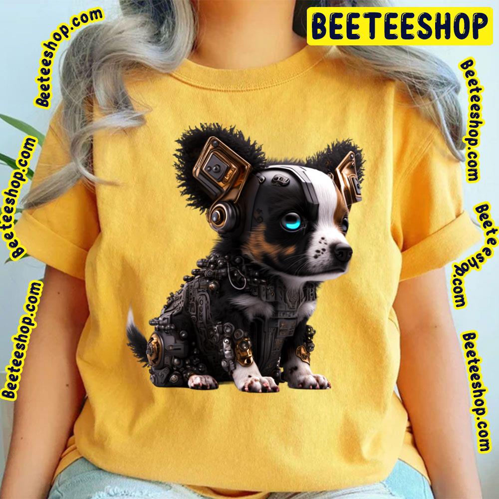 Art Cyberpunk Dog N09 Trending Unisex T-Shirt Art Cyberpunk Dog N09 Trending Unisex T-Shirt