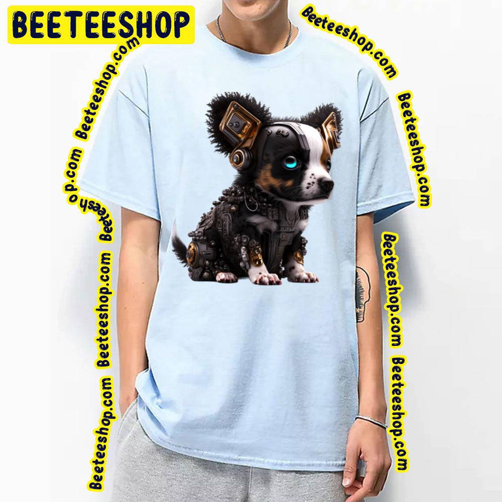 Art Cyberpunk Dog N09 Trending Unisex T-Shirt Art Cyberpunk Dog N09 Trending Unisex T-Shirt