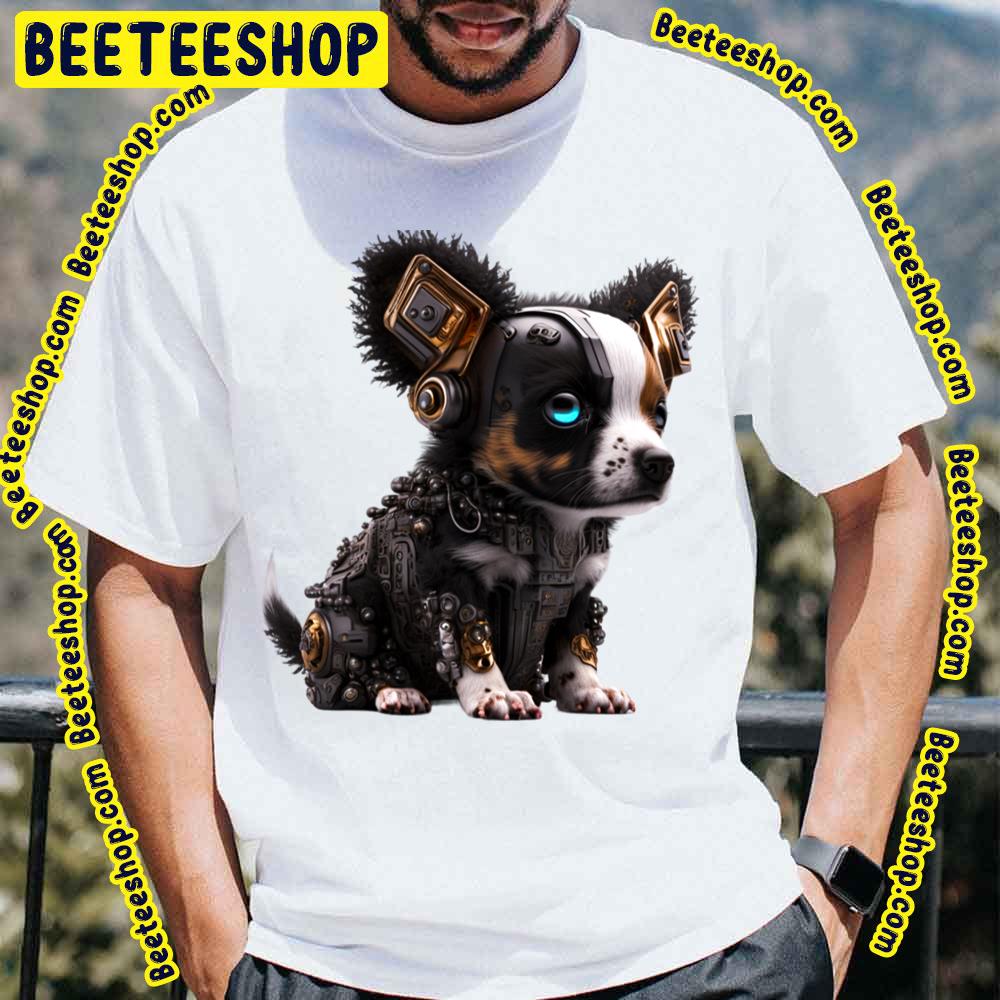 Art Cyberpunk Dog N09 Trending Unisex T-Shirt Art Cyberpunk Dog N09 Trending Unisex T-Shirt