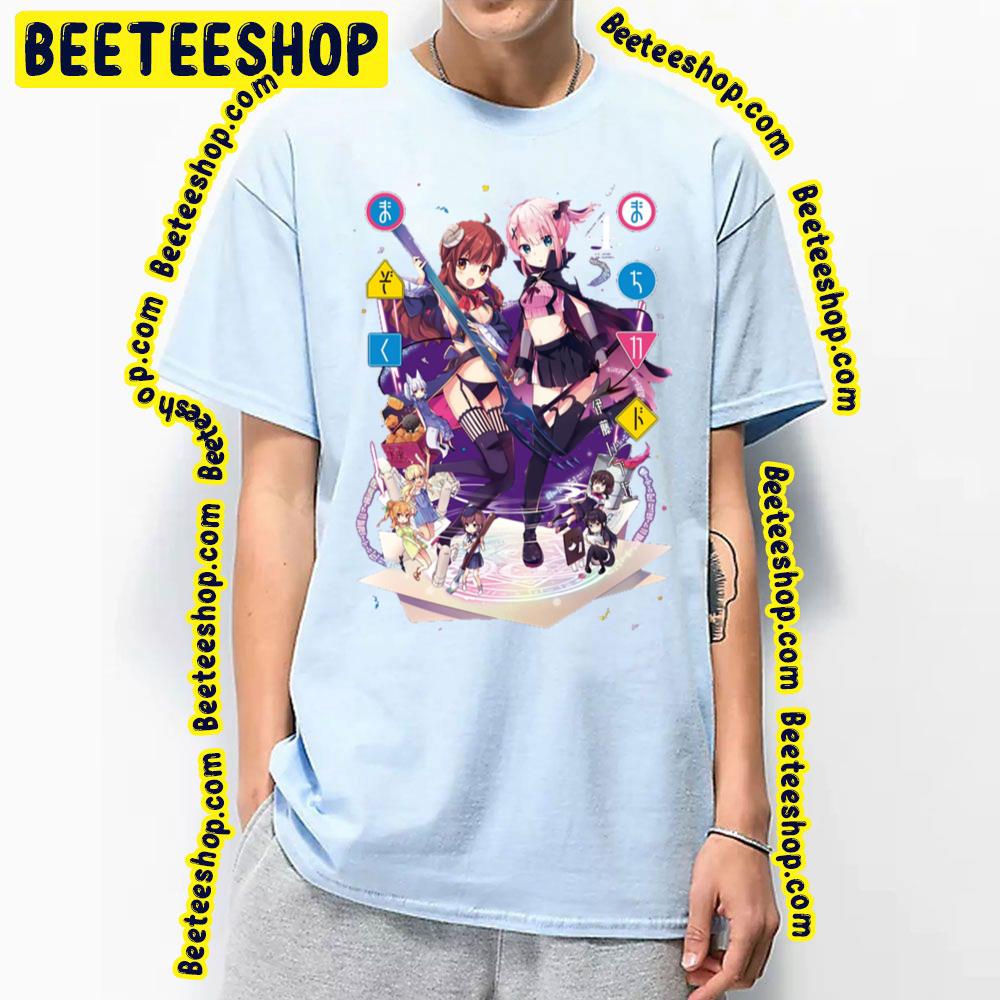 Art Machikado Mazoku 2choume The Demon Girl Next Door Trending Unisex T-Shirt Art Machikado Mazoku 2choume The Demon Girl Next Door Trending Unisex T-Shirt