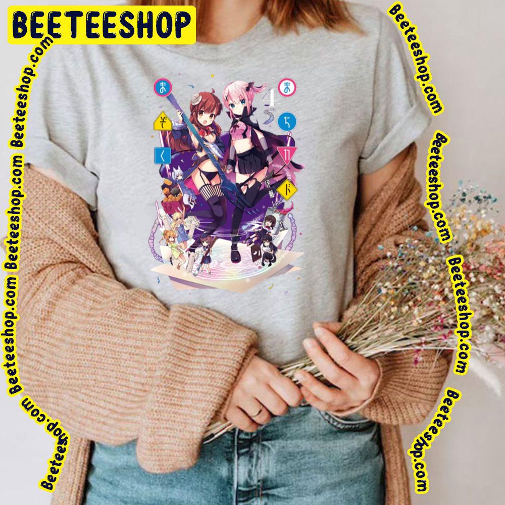 Art Machikado Mazoku 2choume The Demon Girl Next Door Trending Unisex T-Shirt Art Machikado Mazoku 2choume The Demon Girl Next Door Trending Unisex T-Shirt